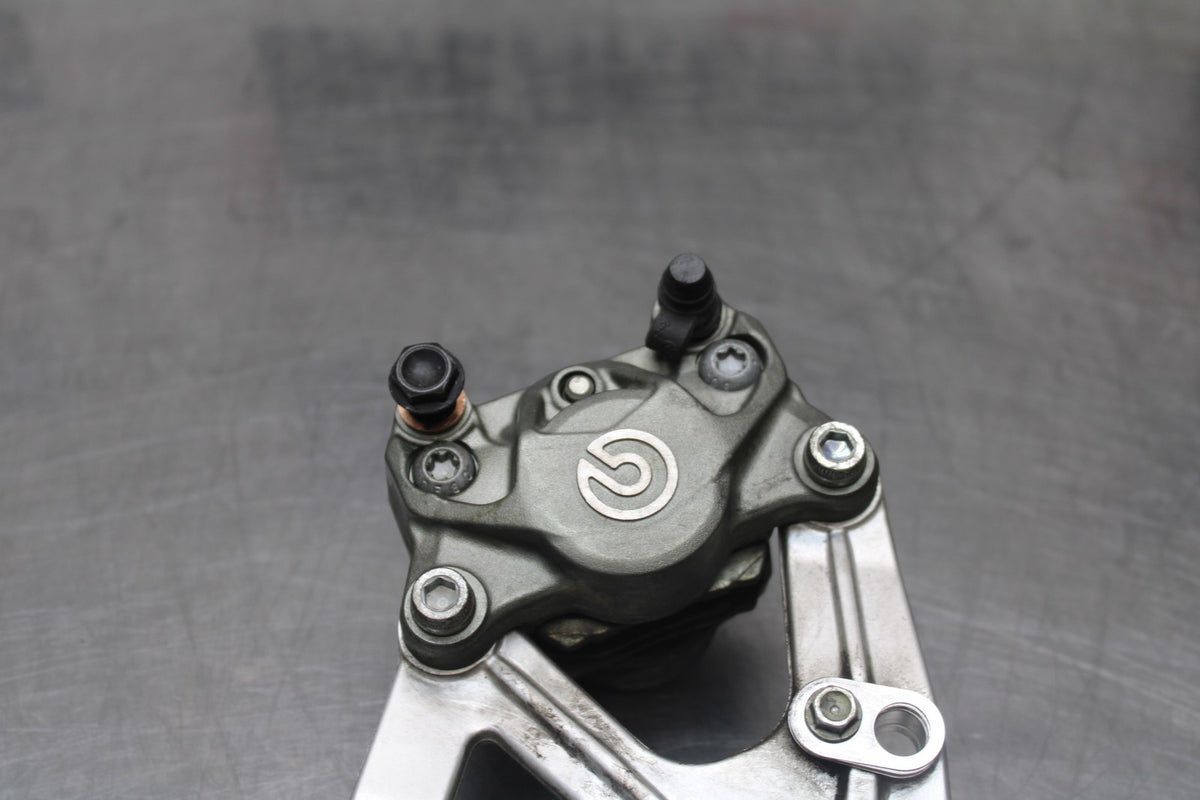 16 DUCATI 959 PANIGALE REAR BACK BRAKE CALIPER W MOUNT BRACKET BB912