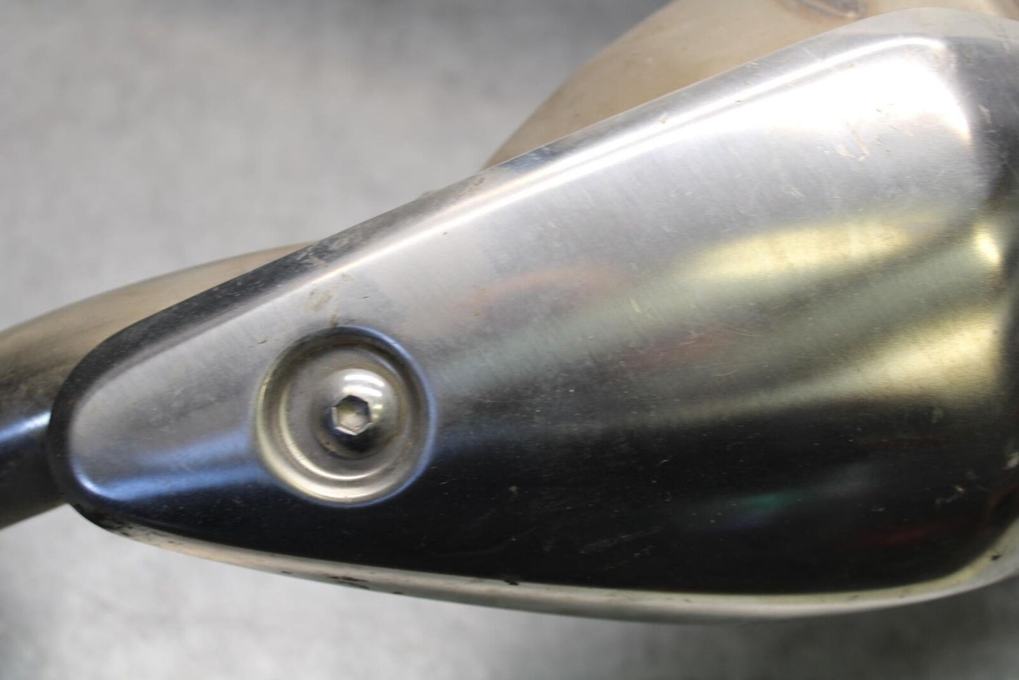 2008 Honda CBF1000 EXHAUST PIPE MUFFLER SLIP ON CAN SILENCER BB641