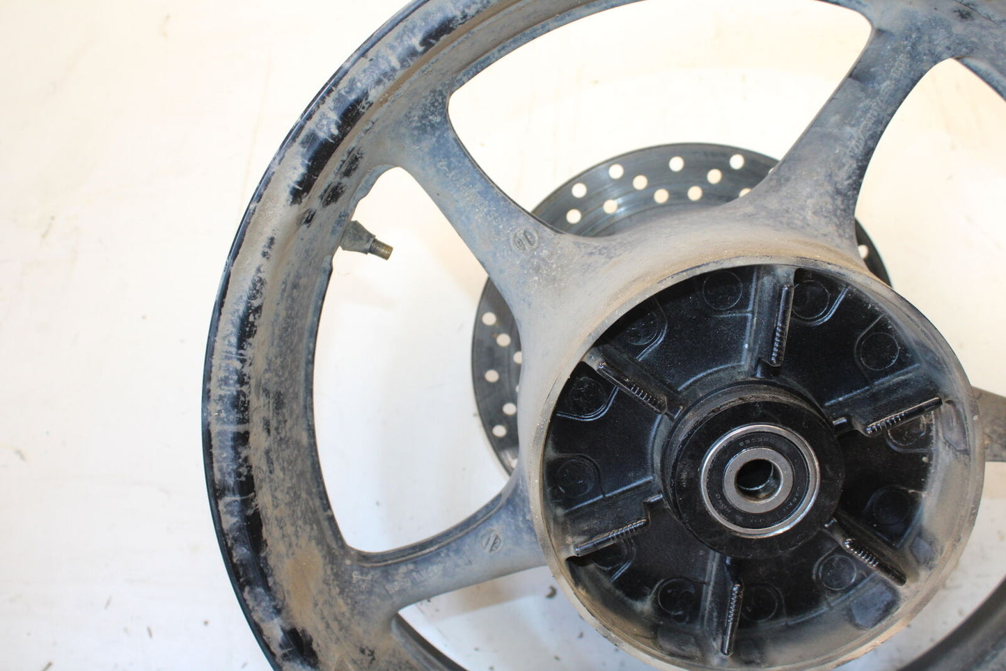 09-15 YAMAHA FZ6R REAR WHEEL BACK RIM BB686