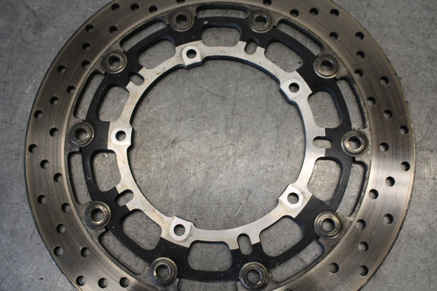 08-16 YAMAHA YZF R6 FRONT LEFT RIGHT BRAKE ROTORS DISCS 13S-2581T-00-00 BB665