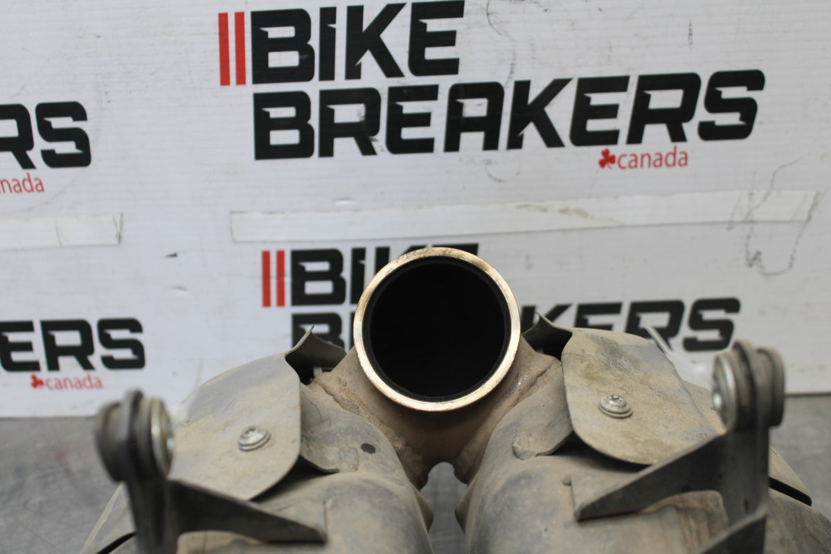 16 DUCATI 959 PANIGALE EXHAUST PIPE MUFFLER SLIP ON CAN SILENCER BB912