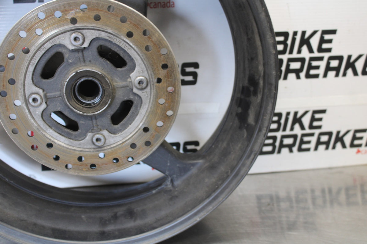 05-06 HONDA CBR600RR REAR WHEEL BACK RIM & ROTOR BB893