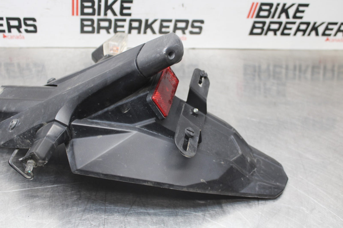 13 KAWASAKI NINJA 650 EX650F ABS REAR BACK FENDER MUD GUARD BB828