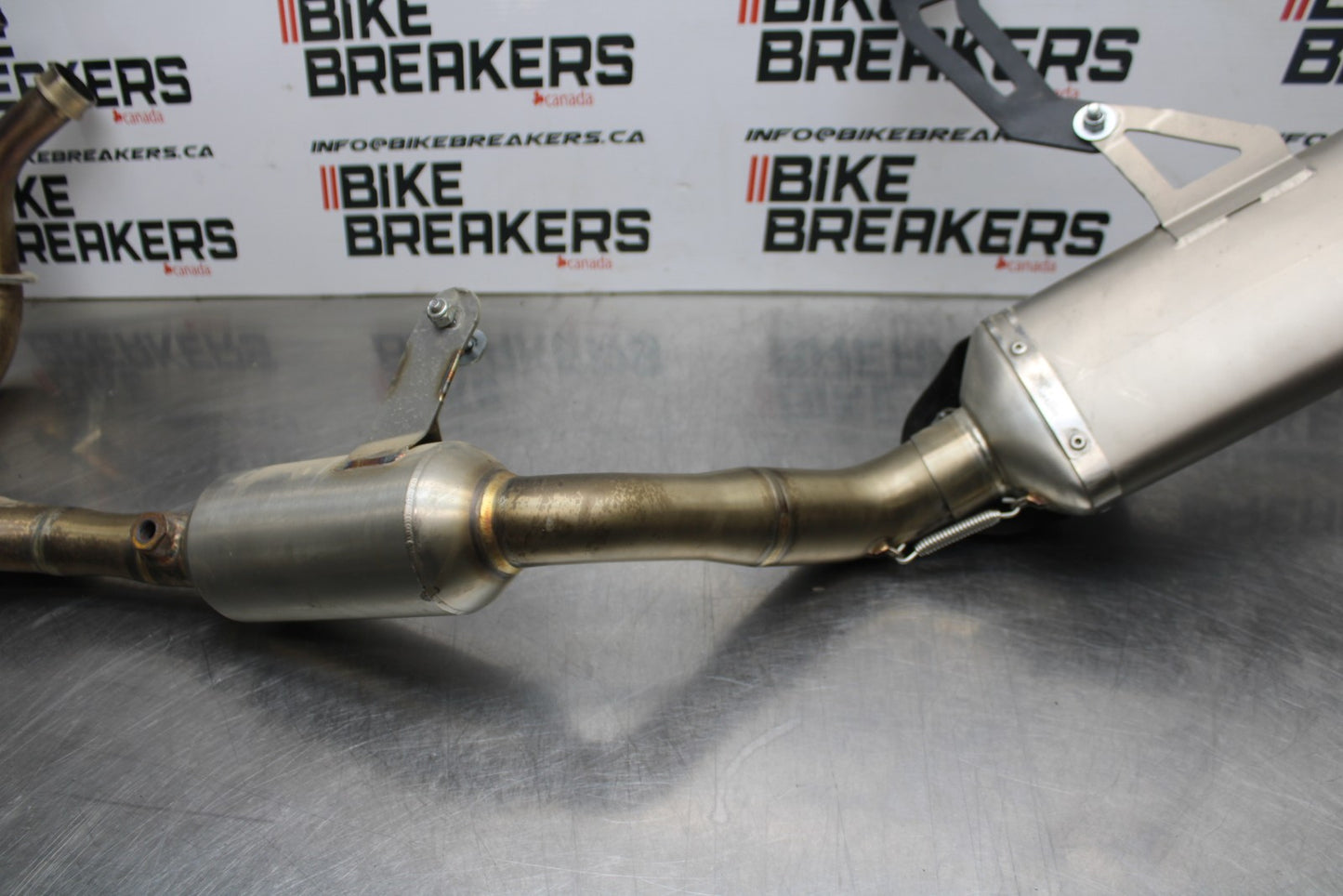 22-25 YAMAHA YZF R7 ARROW FULL EXHAUST SYSTEM HEADERS PIPE BB769