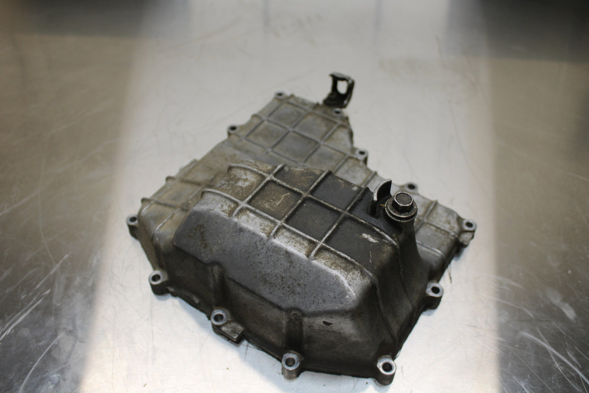 02-03 HONDA CBR900RR 954 ENGINE MOTOR BOTTOM OIL PAN COVER BB497