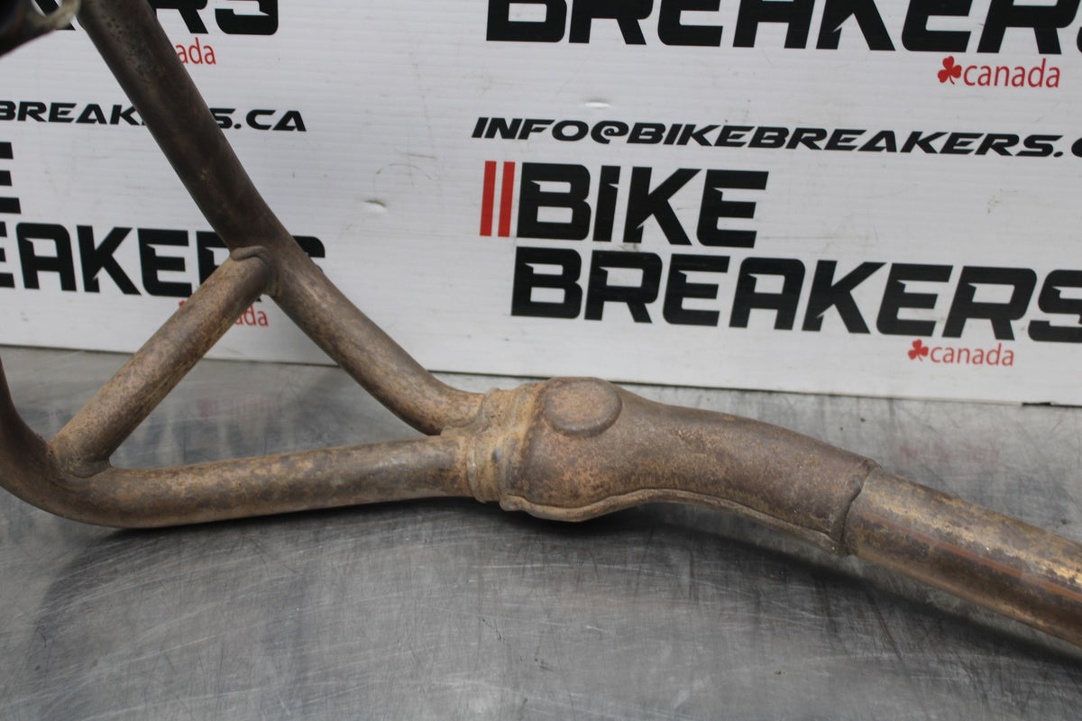 09 KAWASAKI NINJA 250R EXHAUST HEADER PIPES MANIFOLD BB824