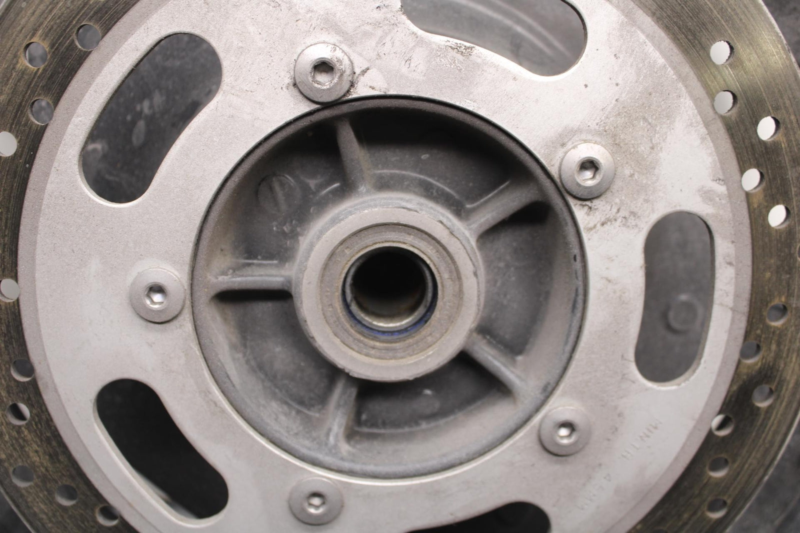 03-08 KAWASAKI VULCAN 1600 FRONT WHEEL LEFT RIGHT BRAKE ROTORS DISCS BB616