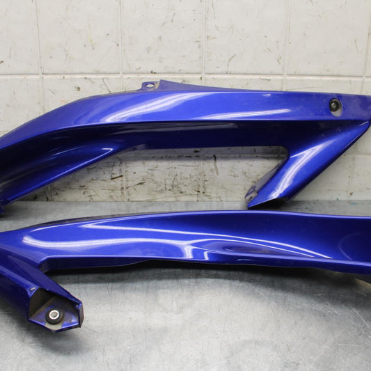 2006 Yamaha YZF R6 LEFT RIGHT PAIR MID UPPER SIDE FAIRING COWL PLASTIC BB560
