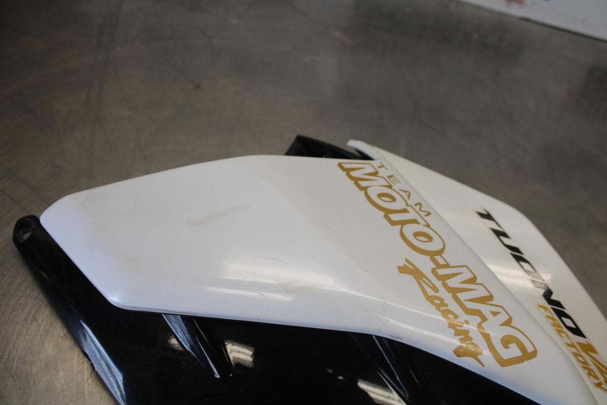 24 APRILIA TUONO V4 1100 FACTORY ABS RIGHT FRONT UPPER MID SIDE FAIRING BB887