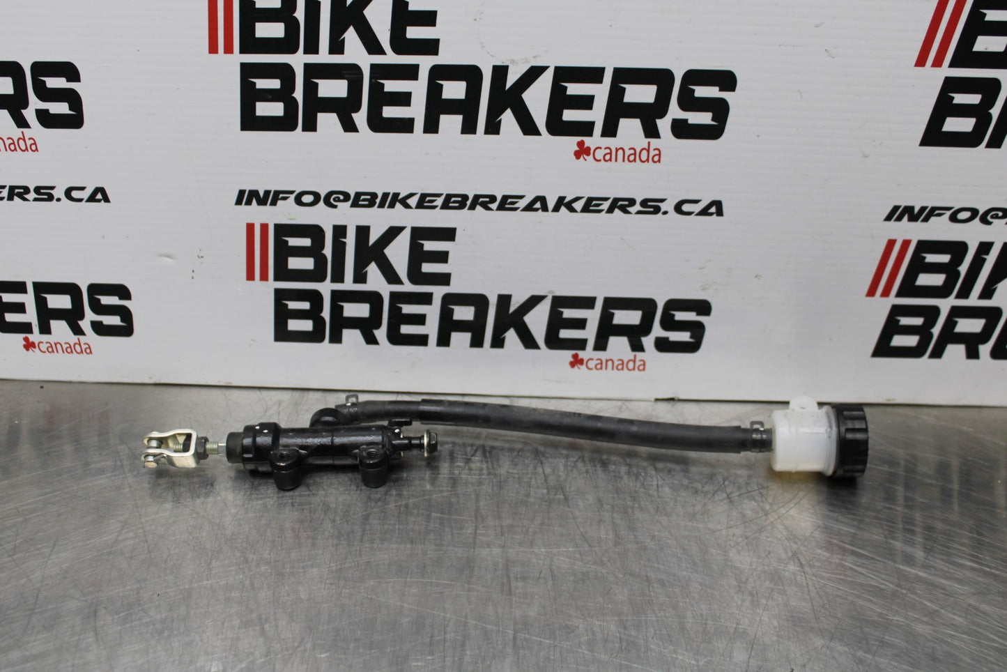 13-17 KAWASAKI NINJA 300 EX300 ABS REAR BRAKE MASTER CYLINDER W RESERVOIR BB187