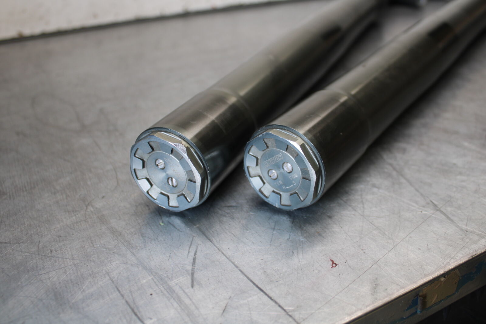 09-12 KAWASAKI NINJA ZX6R FRONT FORKS SHOCK SUSPENSION SET PAIR BB272