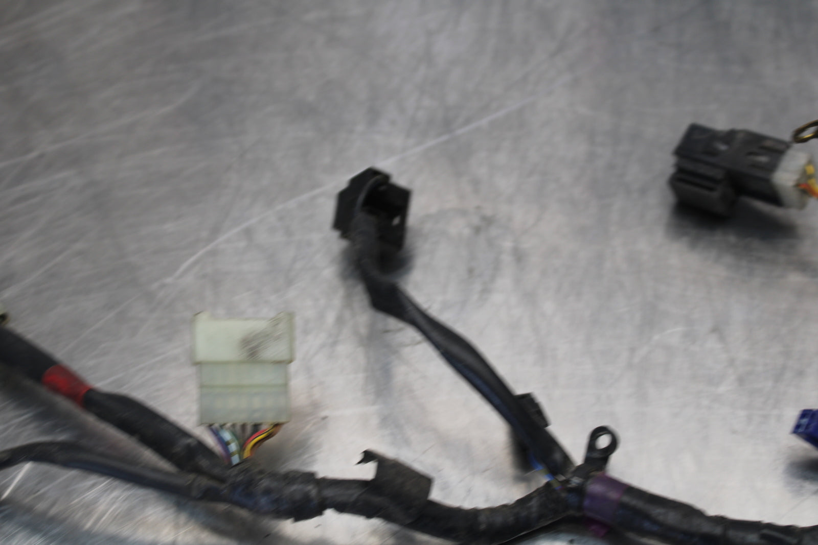07-08 YAMAHA YZF R1 HEADLIGHT SPEEDO GAUGES WIRING HARNESS WIRE LOOM BB160