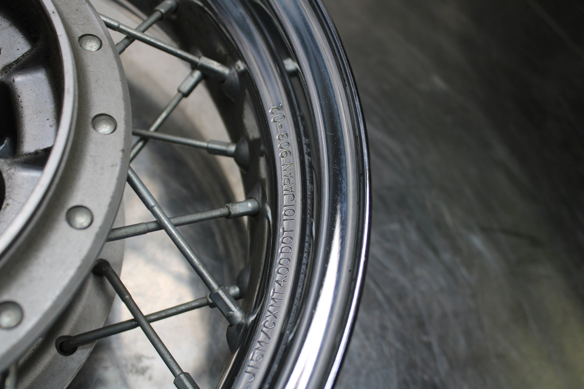 04 SUZUKI INTRUDER 800 REAR WHEEL BACK RIM BB758