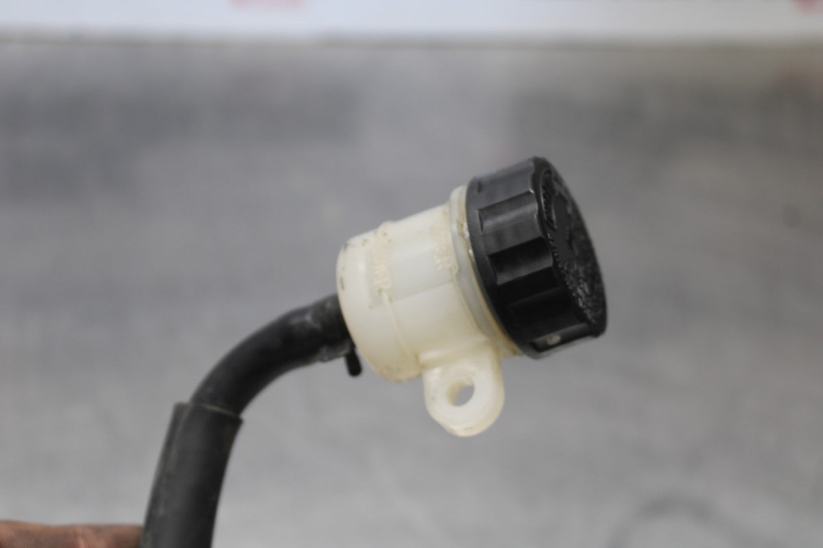 08 KAWASAKI ZX6R REAR BACK BRAKE MASTER CYLINDER W RESERVOIR BB896