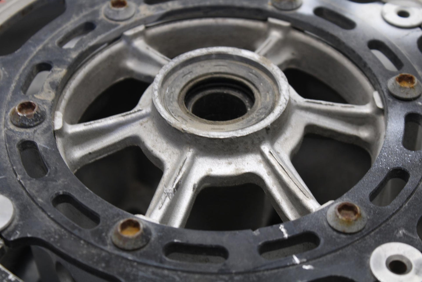 2000 Yamaha YZF R1 FRONT WHEEL AND LEFT RIGHT BRAKE ROTORS DISCS BB633