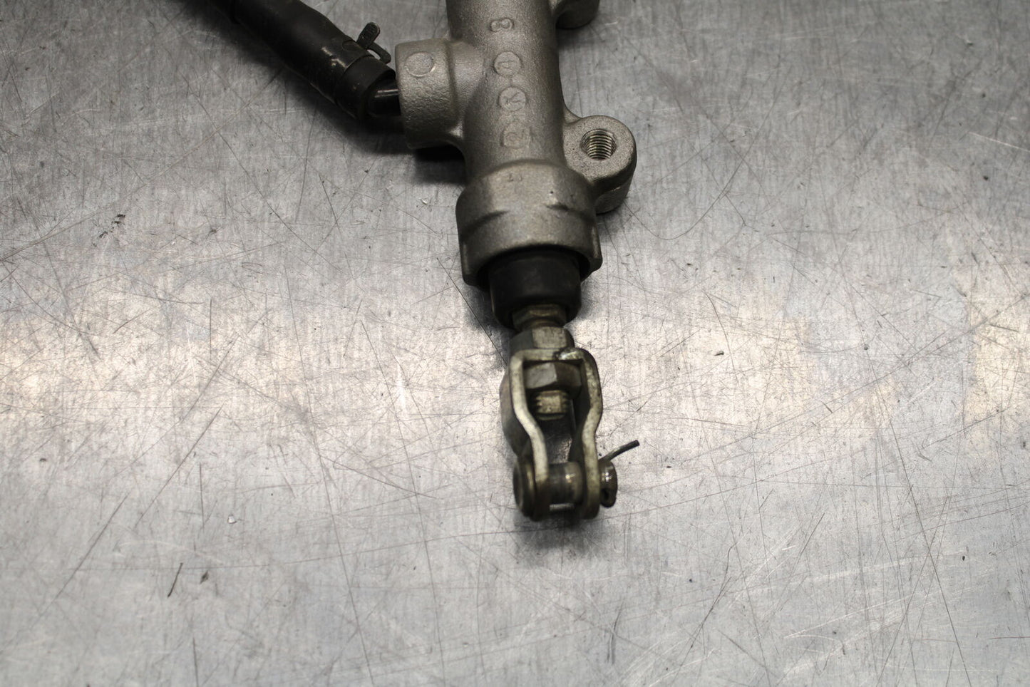 12-13 KAWASAKI Z1000 REAR BACK BRAKE MASTER CYLINDER W RESERVOIR BB743