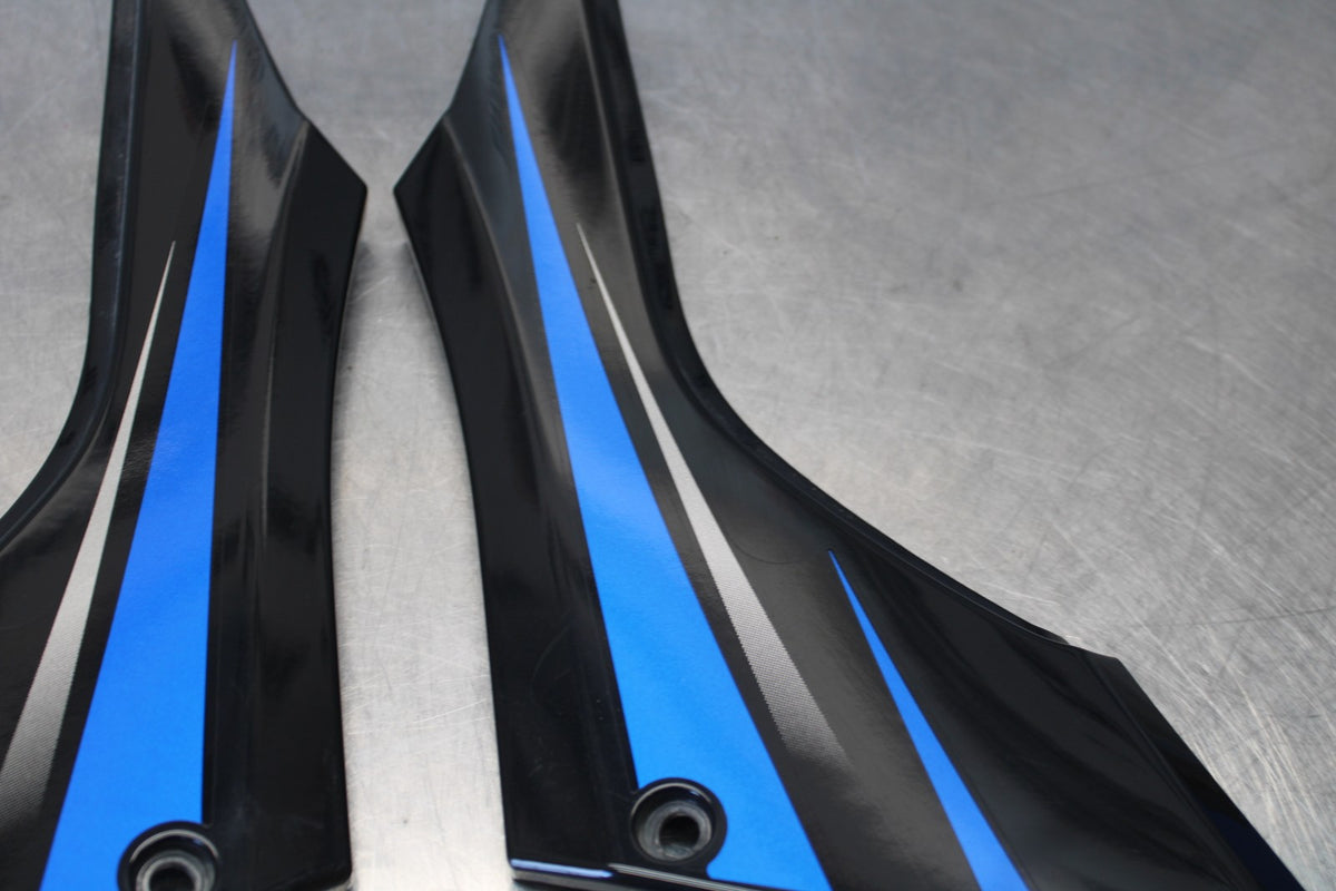 13-17 KAWASAKI NINJA 300 EX300 RIGHT LEFT SIDE SEAT PANELS TRIMS COWLS BB189