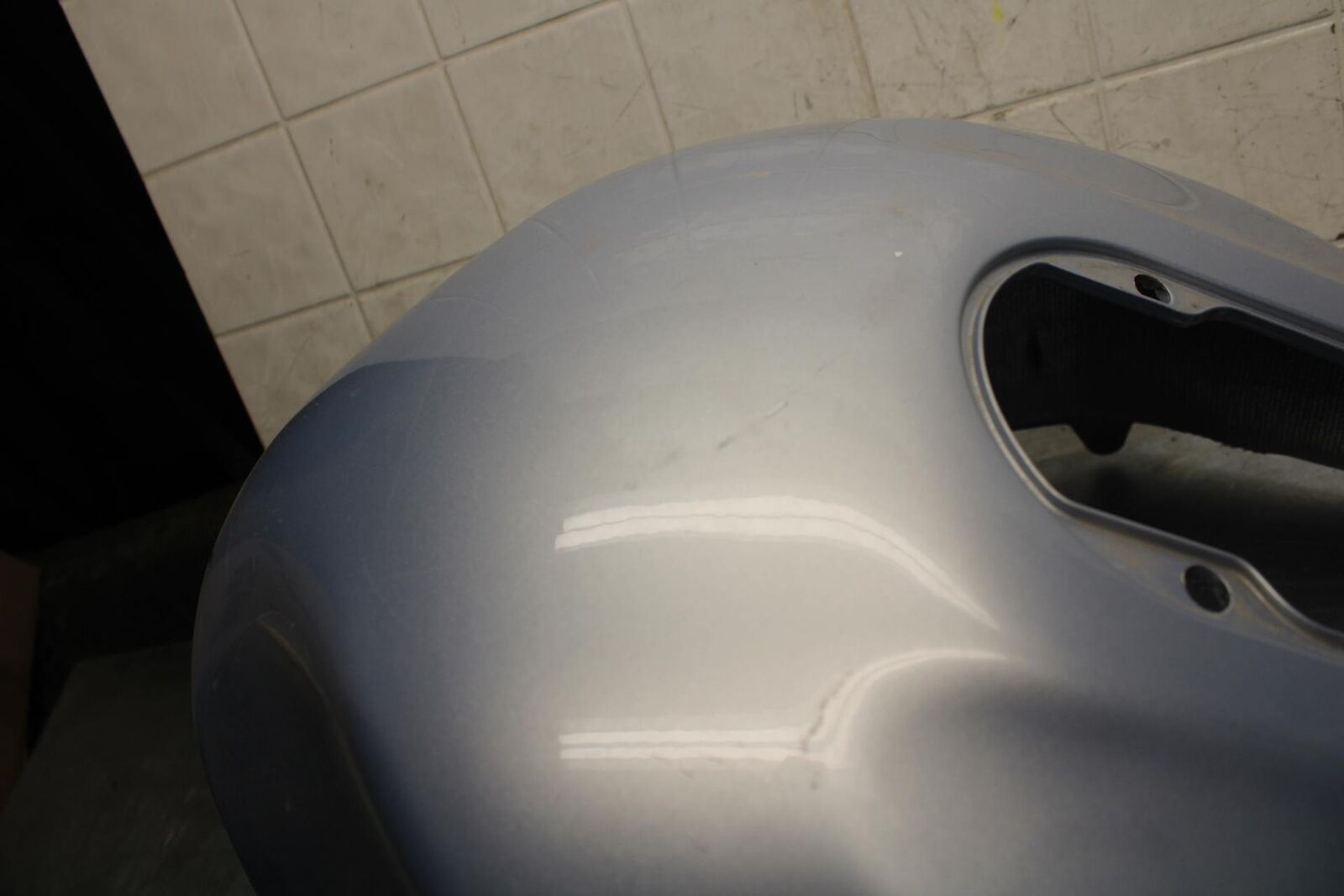 2003 Kawasaki Ninja ZX12R ZX1200B GAS TANK FUEL CELL COVER FAIRING COWL BB472