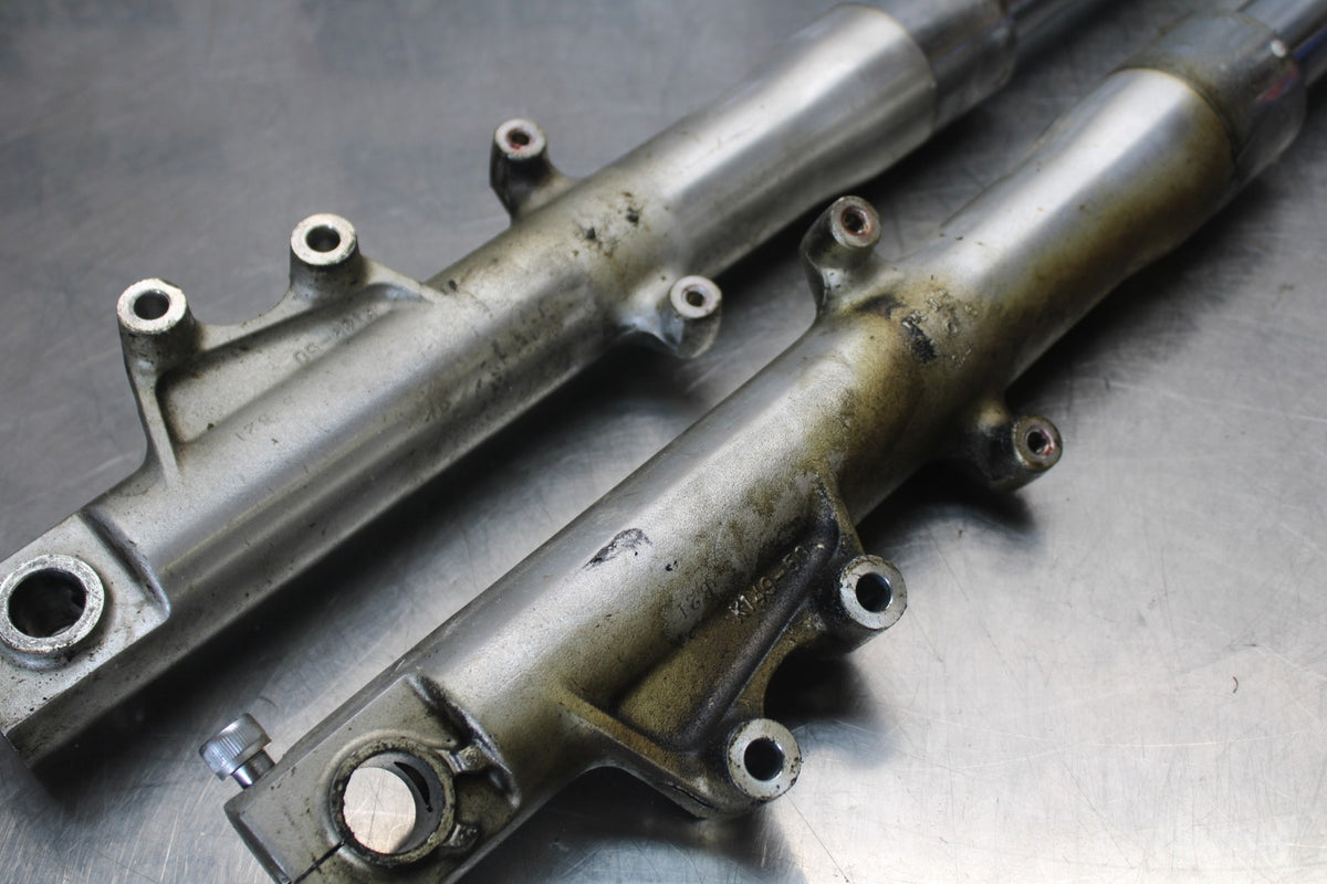 03-08 KAWASAKI VULCAN 1600 FRONT FORKS SHOCK SUSPENSION SET PAIR BB196