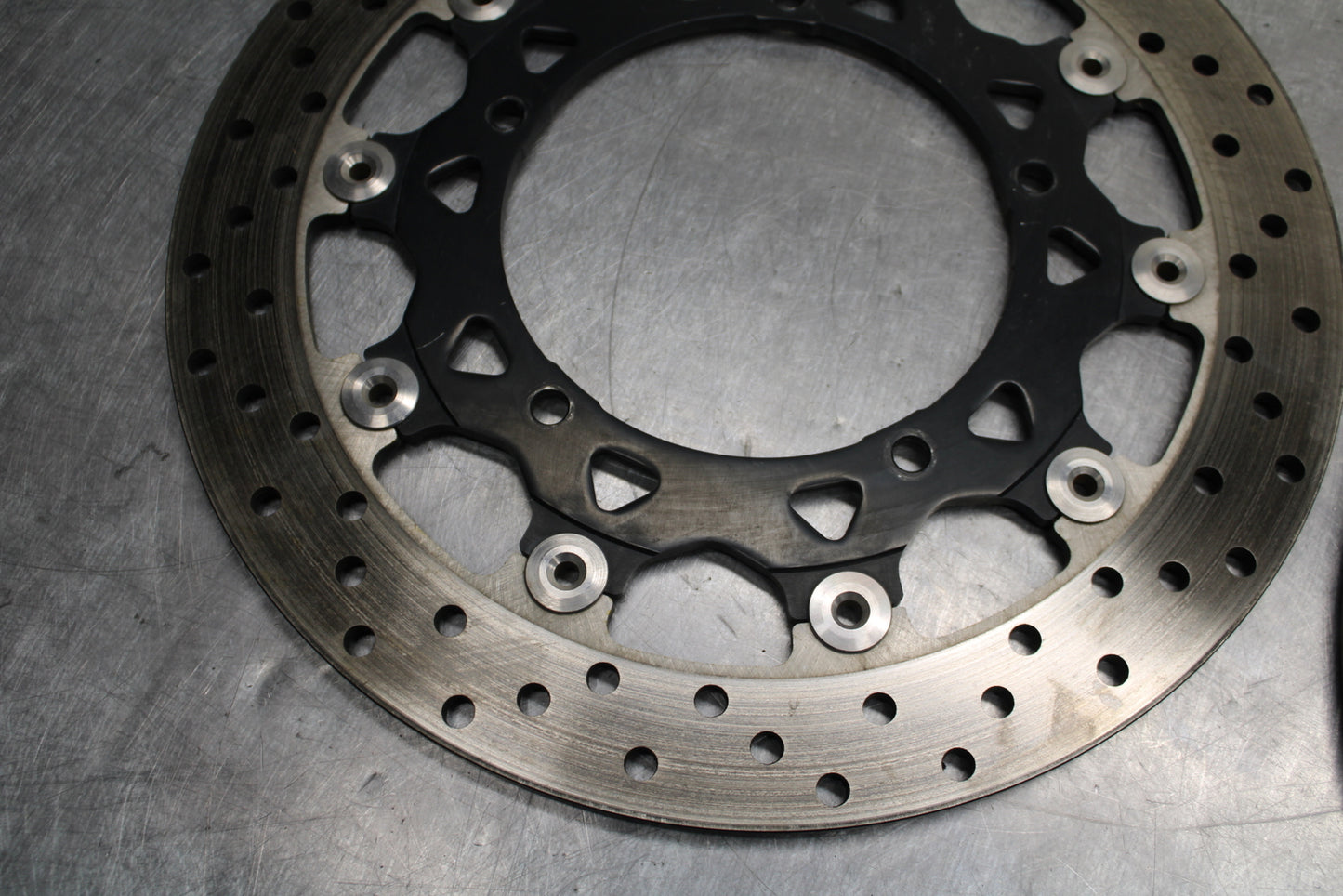03-05 YAMAHA YZF R6  FRONT LEFT RIGHT BRAKE ROTORS DISCS BB132