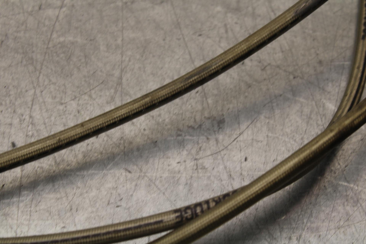 05 YAMAHA YZF R6S FRONT AND REAR BRAKE CALIPER HOSES LINES