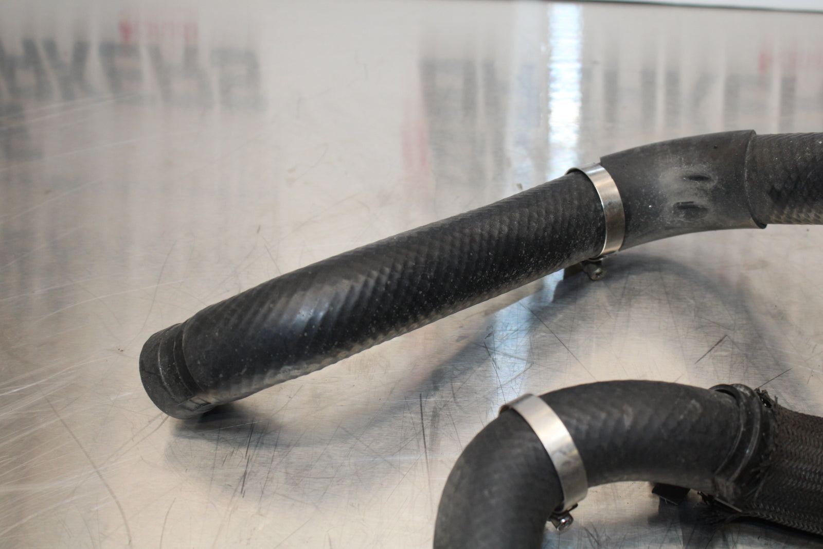 13-17 KAWASAKI NINJA ZX6R ZX636 ABS RADIATOR HOSES COOLANT WATER PIPES BB143