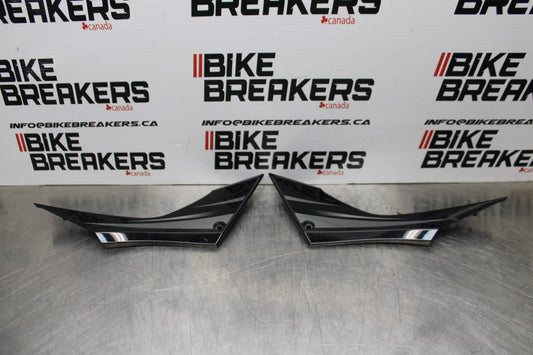 13-17 KAWASAKI NINJA 300 EX300 ABS RIGHT LEFT SIDE SEAT PANELS TRIMS COWLS BB187