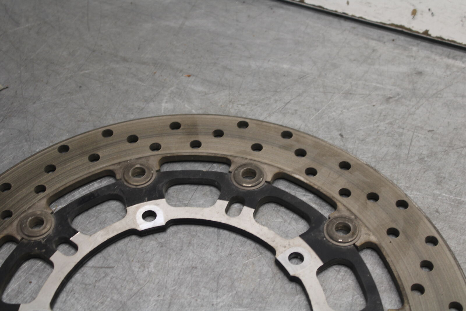 08-16 YAMAHA YZF R6 FRONT LEFT RIGHT BRAKE ROTORS DISCS 13S-2581T-00-00 BB247