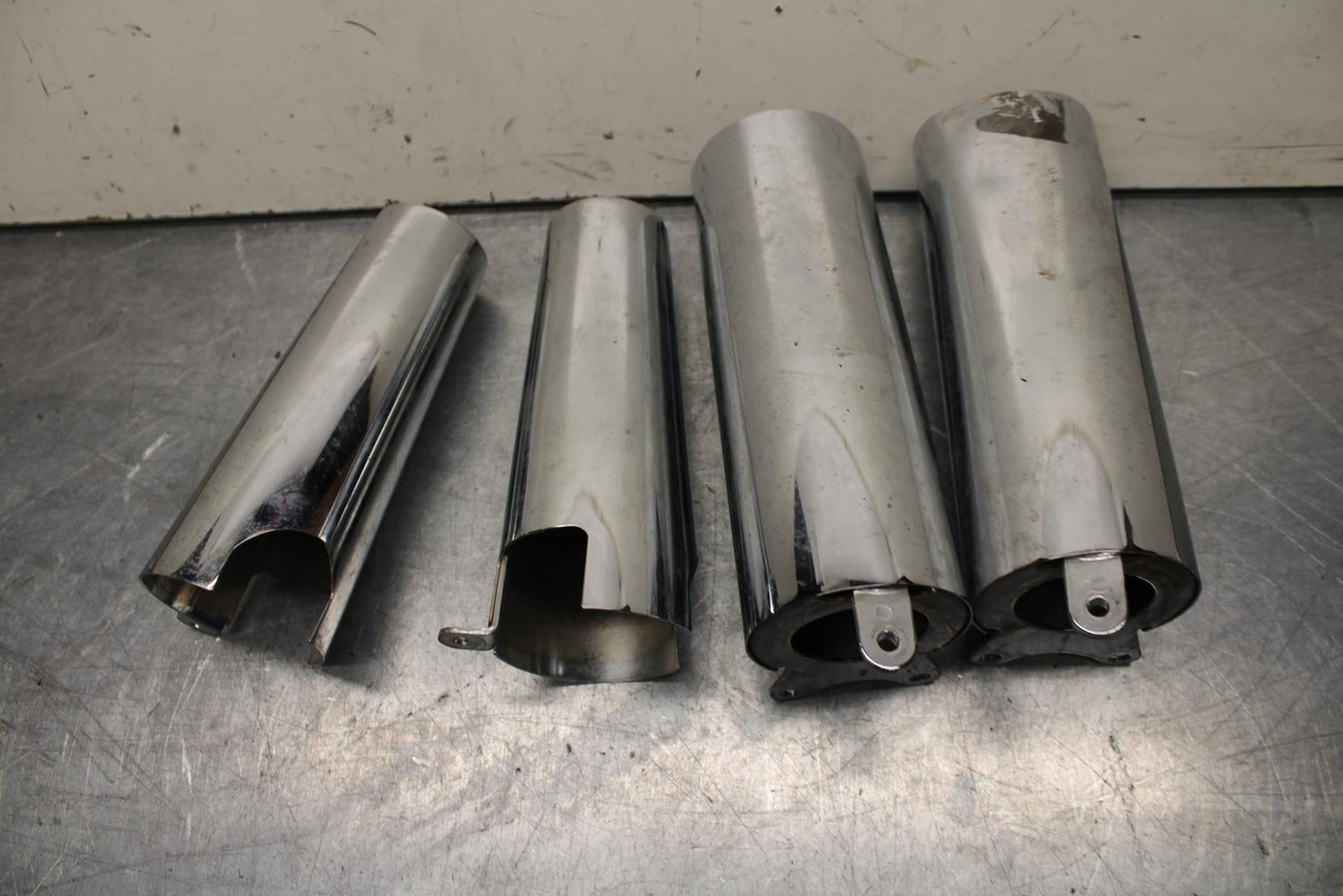 1996 Kawasaki Vulcan 800 VN800B Classic FRONT FORK  COVERS  GUARDS BB93