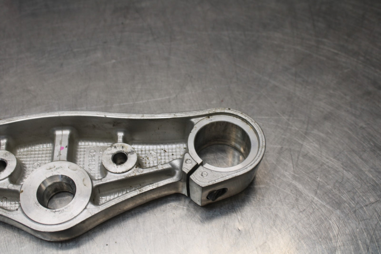 08 KAWASAKI VULCAN 900 FORKS UPPER TRIPLE TREE CLAMP BB184