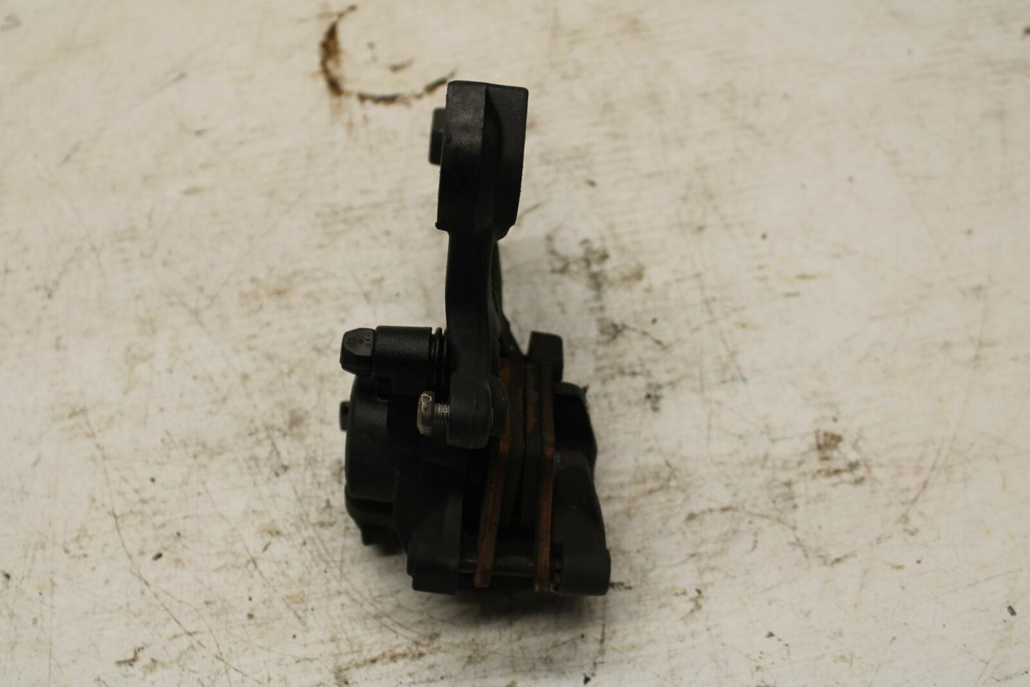 07-16 TRIUMPH STREET TRIPLE BREMBO REAR BACK BRAKE CALIPER W MOUNT BRACKET BB361