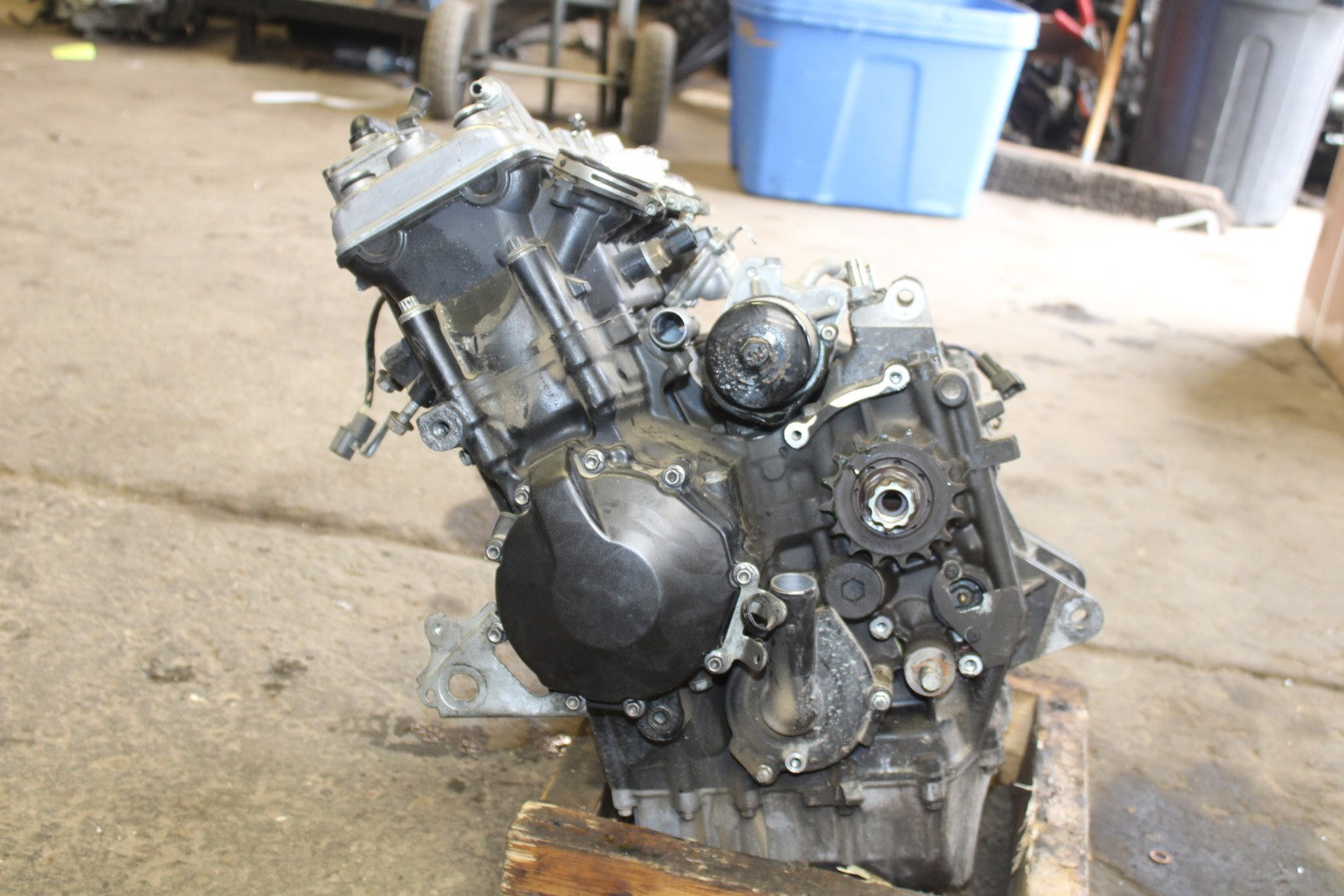 07-08 KAWASAKI NINJA ZX6R ENGINE MOTOR BB203