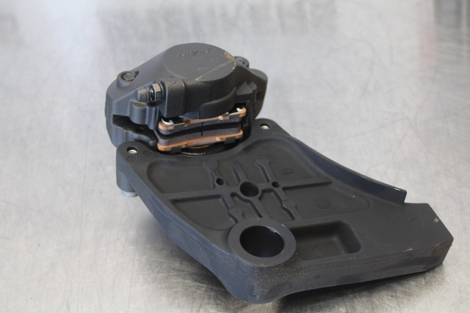 23-24 KAWASAKI NINJA ZX14R REAR BACK BRAKE CALIPER W MOUNT BRACKET BB169