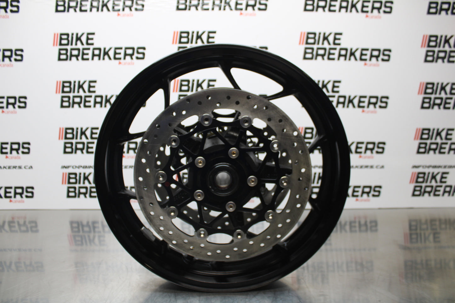23-24 KAWASAKI NINJA ZX14R NEW!! FRONT WHEEL FRONT RIM & ROTORS BB141