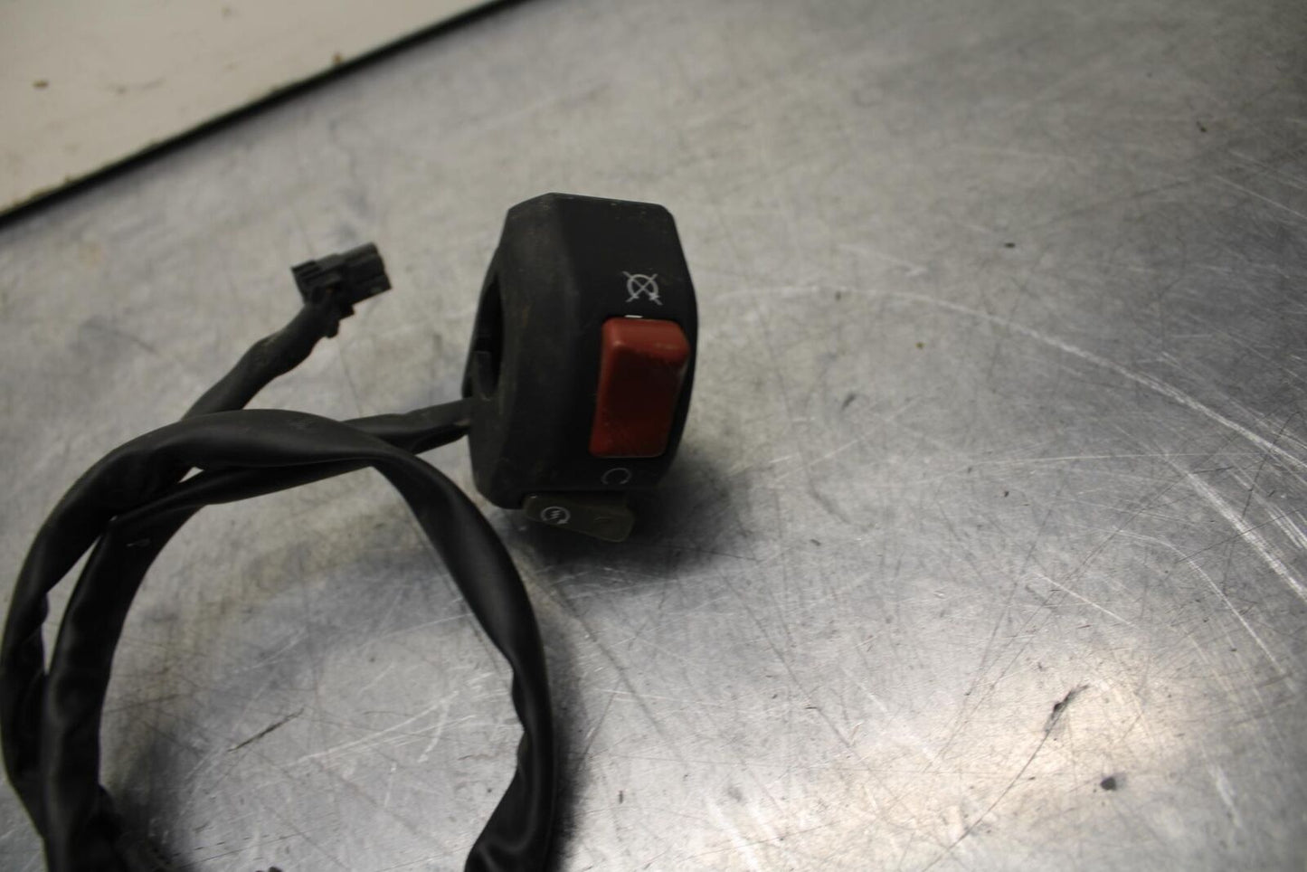 23 KAWASAKI NINJA ZX6R 636 RIGHT CLIP ON HANDLE KILL OFF START SWITCH  BB609