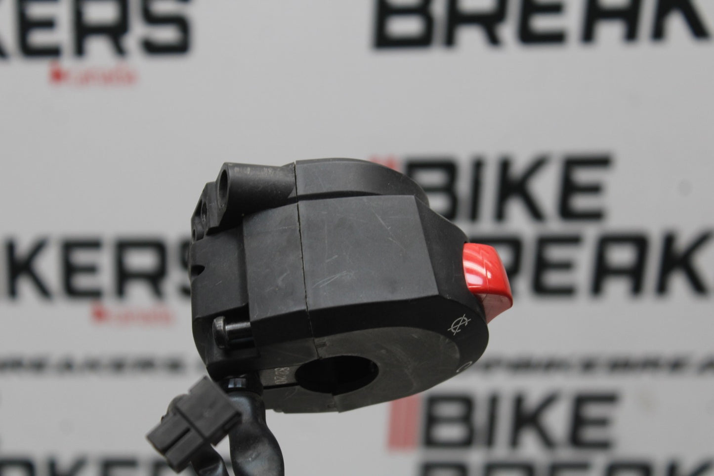 08-10 SUZUKI GSXR 600 LEFT CLIP ON HANDLE HORN SIGNALS SWITCH SWITCHES BB202