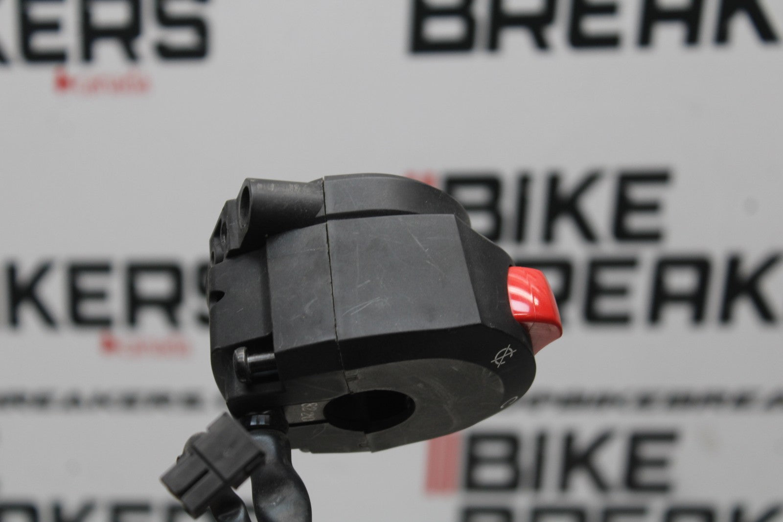 08-10 SUZUKI GSXR 600 LEFT CLIP ON HANDLE HORN SIGNALS SWITCH SWITCHES BB202