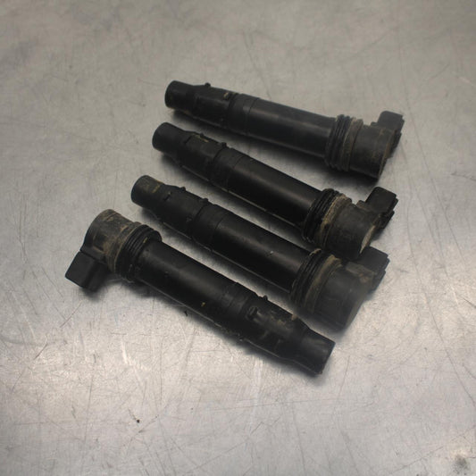 07-08 KAWASAKI NINJA ZX6R IGNITION COILS COIL SPARK PLUG CAPS BB456
