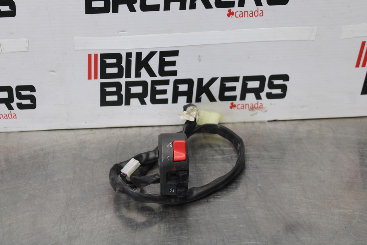 09 KAWASAKI CONCOURS 14 ZG1400B RIGHT CLIP ON HANDLE KILL OFF START SWITCH BB875
