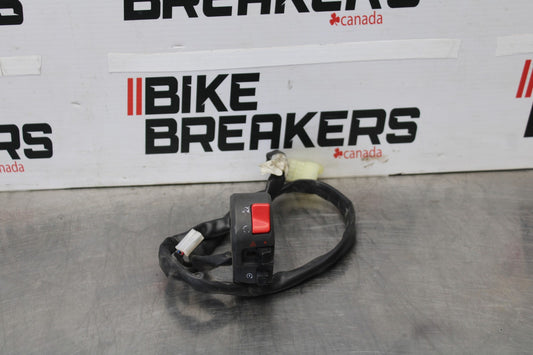 09 KAWASAKI CONCOURS 14 ZG1400B RIGHT CLIP ON HANDLE KILL OFF START SWITCH BB875