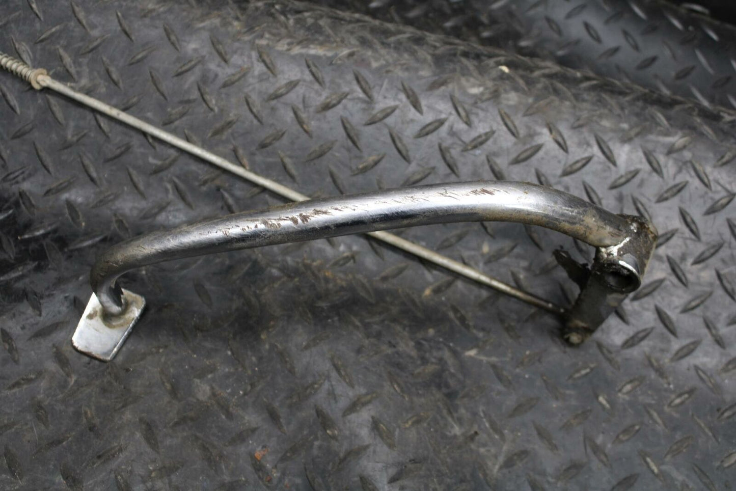 71 YAMAHA L5 RIGHT REARSET BRAKE FOOT PEDAL ROD  BB230