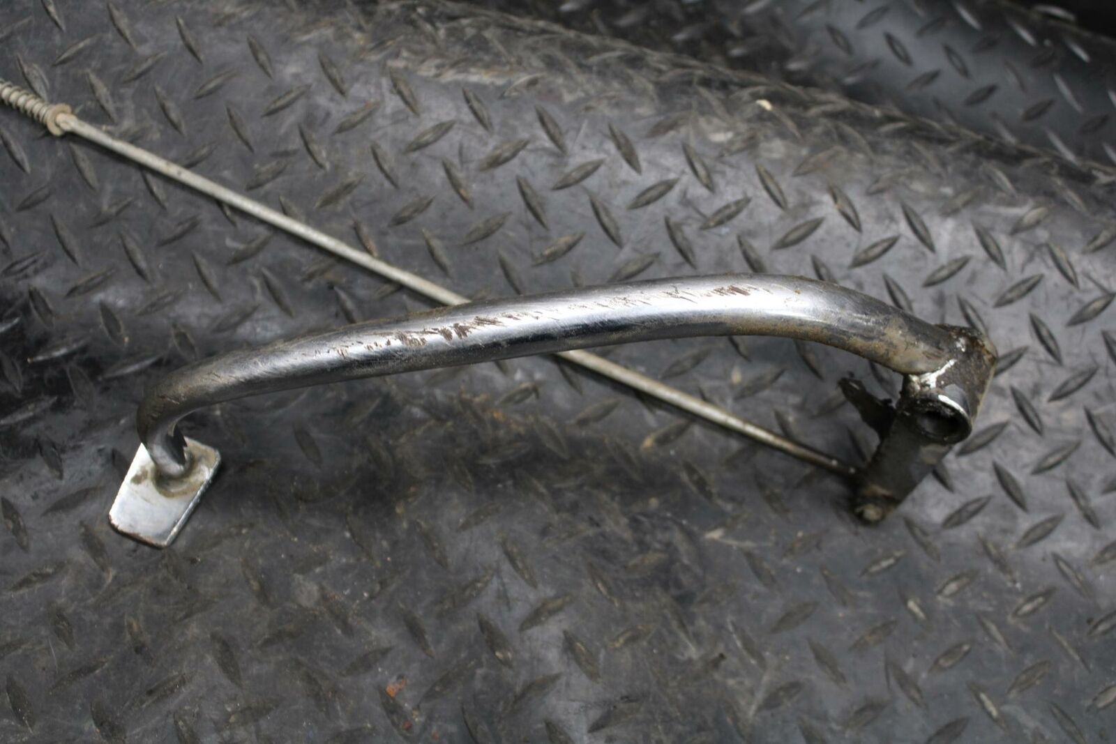 71 YAMAHA L5 RIGHT REARSET BRAKE FOOT PEDAL ROD  BB230