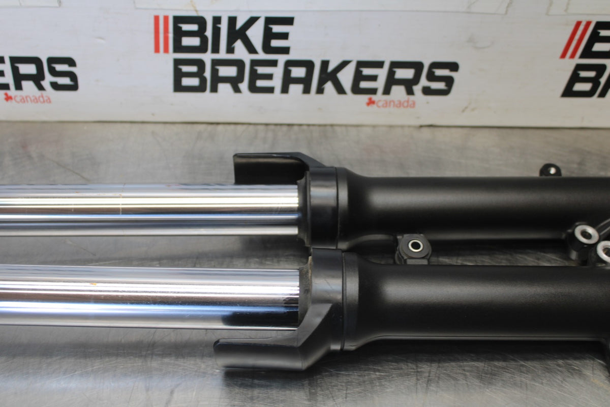 23 KAWASAKI NINJA 650 EX650 FRONT FORKS SHOCK SUSPENSION SET PAIR BB920
