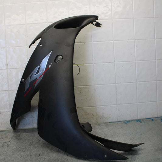 04-06 YAMAHA YZF R1 RIGHT LOWER MID UPPER SIDE FAIRING COWL  BB432