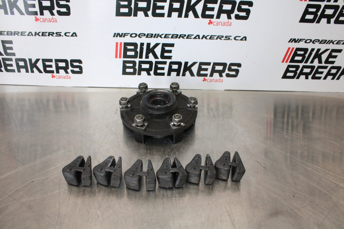 07-08 YAMAHA YZF R1 REAR HUB & SHOCK DAMPERS CUSH ABSORBERS BB160