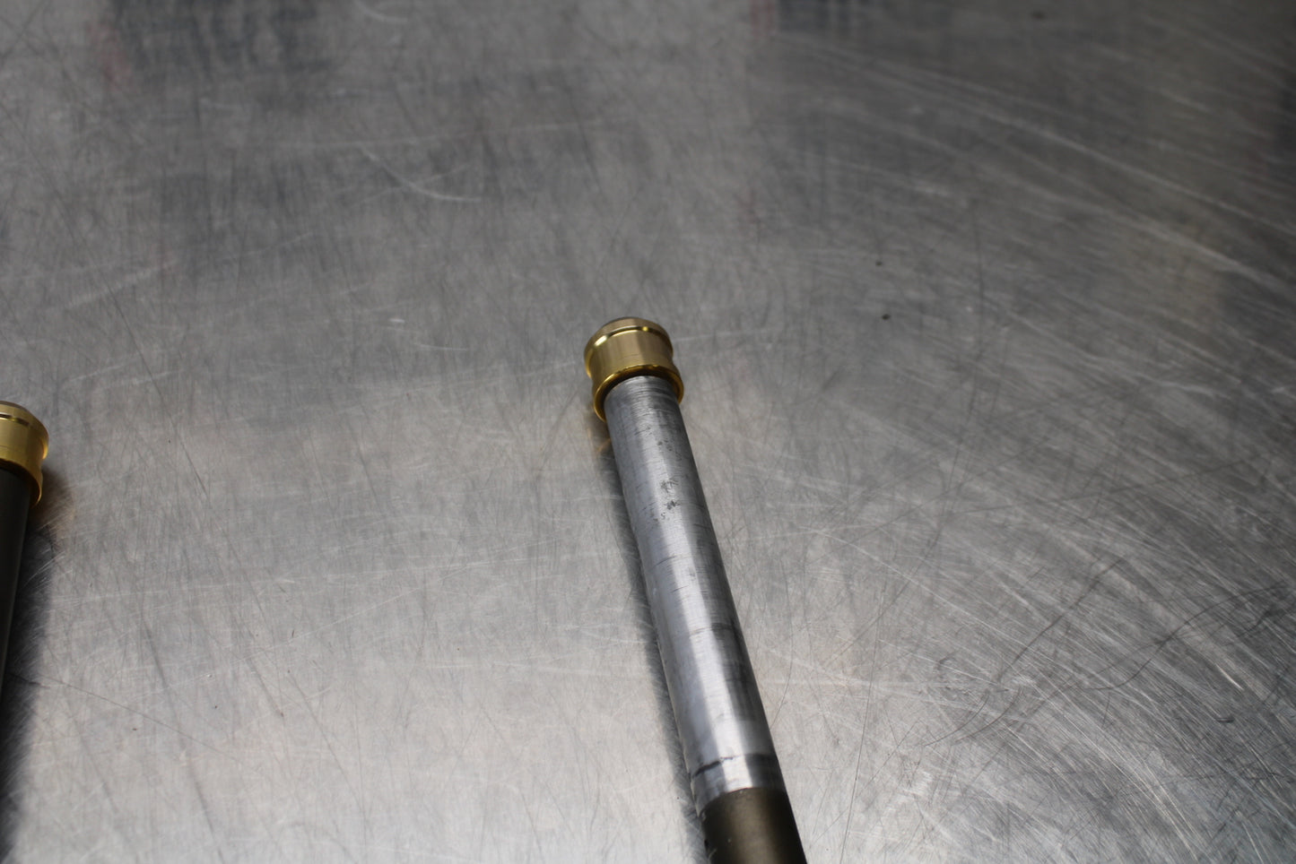 04-05 KAWASAKI NINJA ZX10R LEFT RIGHT CLIP ON ONS HANDLEBARS PAIR SET BB163