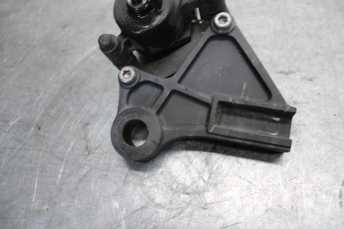 2008 Kawasaki Ninja ZX10R ZX1000E REAR BACK BRAKE CALIPER W MOUNT BRACKET BB524