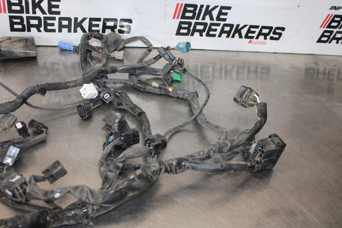 24-25 KAWASAKI NINJA 500 EX500J ABS MAIN ENGINE WIRING HARNESS MOTOR LOOM BB934