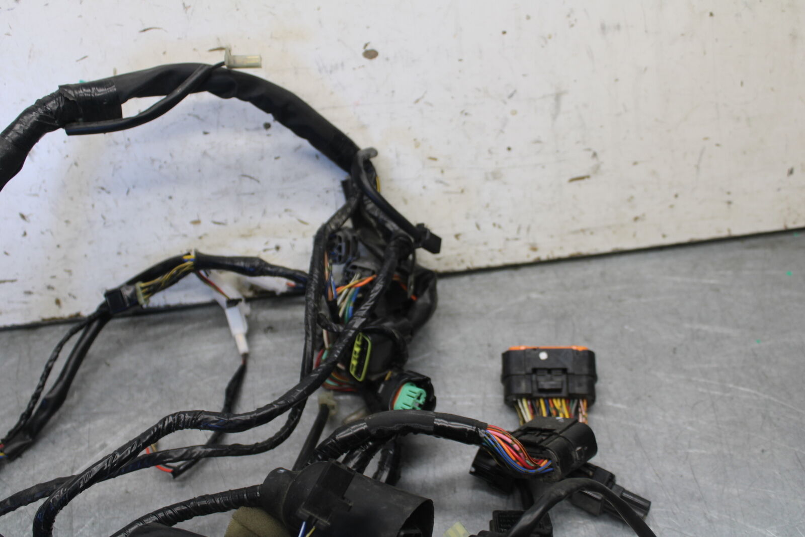 09-12 KAWASAKI NINJA ZX6R MAIN ENGINE WIRING HARNESS WIRE LOOM 26031-0793  BB698