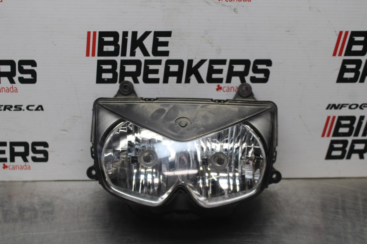 07 KAWASAKI NINJA 650 EX650 FRONT HEADLIGHT HEAD LIGHT LAMP BB844